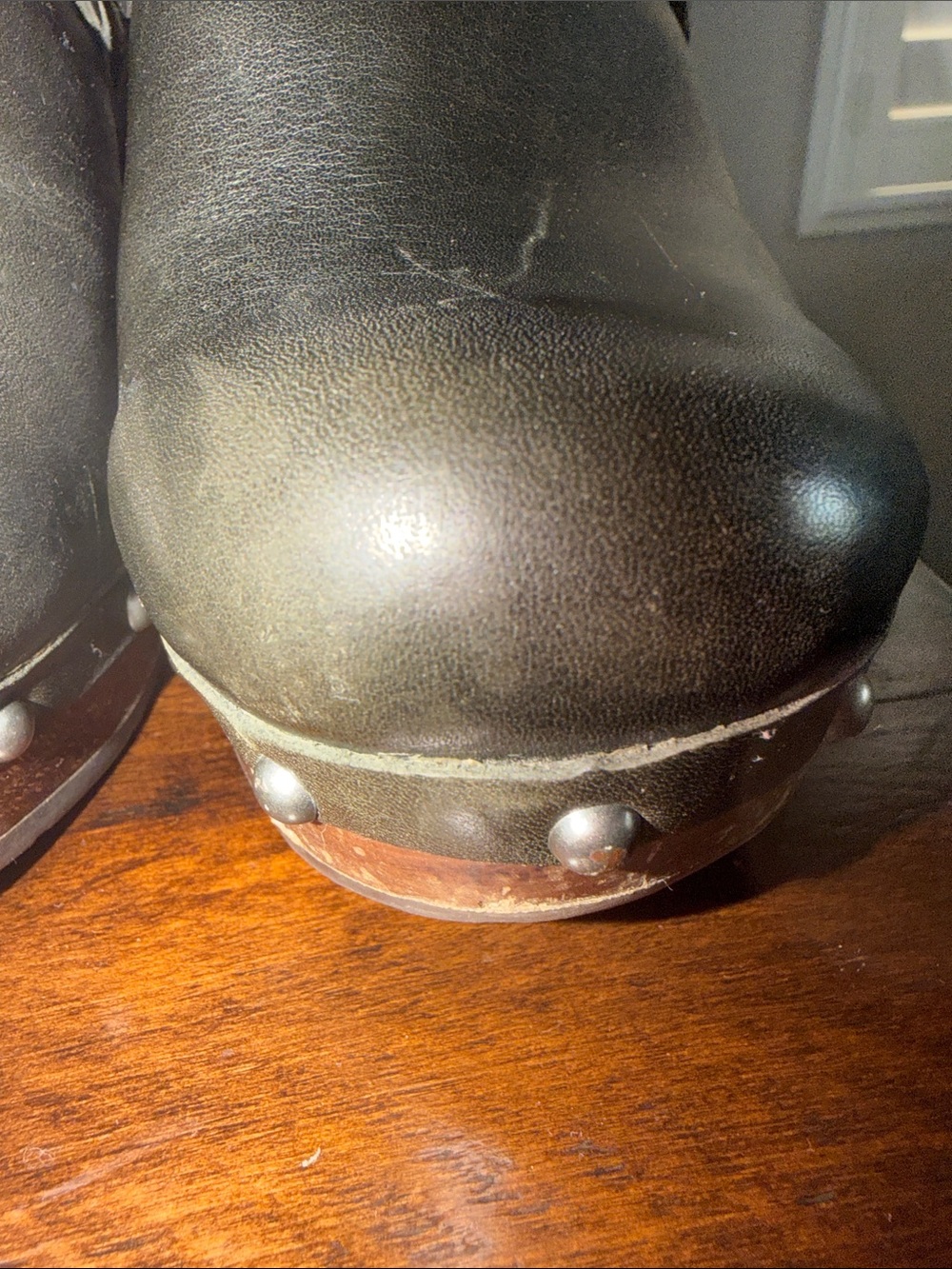 UGG Kaylee Black Leather Braided-Trim Clogs - Picture 13 of 15